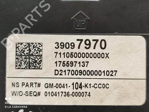 Instrument cluster OPEL ASTRA K (B16) 1.6 CDTi (68) | BP18344924C47 