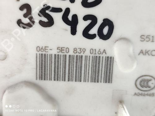 Rear right lock SKODA RAPID (NH3, NK3, NK6) 1.2 TSI | BP21570545C99 