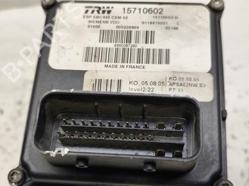 ABS pump PEUGEOT 407 (6D_) 2.0 (6DRFNB, 6DRFNE) | BP25437763M43