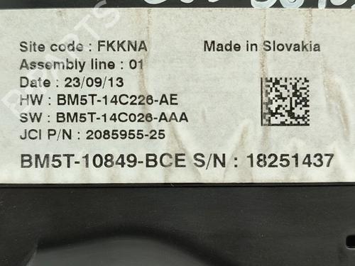 Instrument cluster FORD FOCUS III 1.6 TDCi | BP27206390C47 