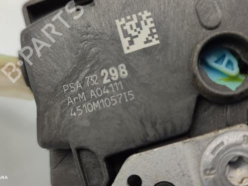 Rear right lock PEUGEOT 3008 I MPV (0U_) 1.6 HDi | BP16509924C99 