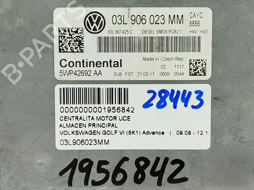 Engine control unit (ECU) VW GOLF VI (5K1) 1.6 TDI | BP16512771M57 