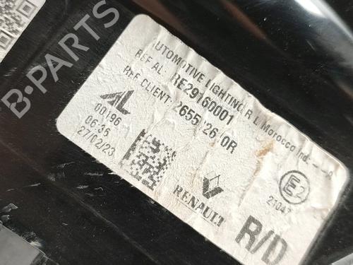 Right taillight RENAULT AUSTRAL  | BP29715281C35 