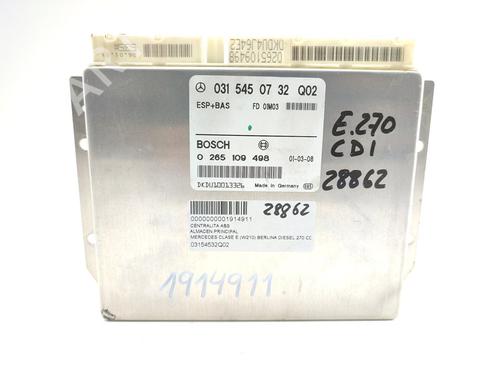Used Control unit MERCEDES-BENZ E-CLASS (W210) E 270 CDI (210.016) (170 hp) 16510781