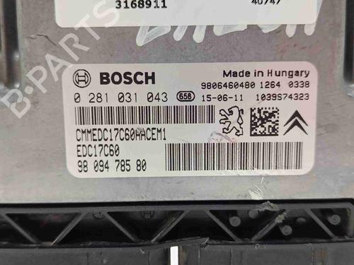 Engine control unit (ECU) PEUGEOT 2008 I (CU_) 1.6 BlueHDi 100 | BP39991757M57 - Image 2