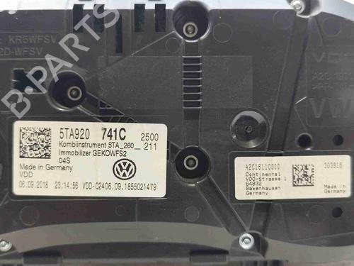 Instrument cluster VW TOURAN (5T1) 1.6 TDI | BP38047748C47 - Image 3