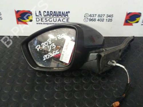 Used Left mirror PEUGEOT 208 I (CA_, CC_) [2012-2021]  16503357