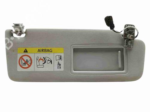 Right sun visor VW POLO VI (AW1, BZ1, AE1) 1.6 TDI | BP38104975I2 - Image 3
