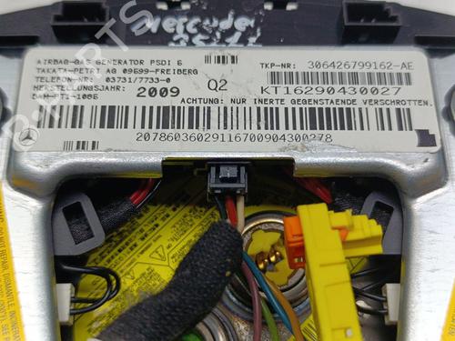 Airbag Kit MERCEDES-BENZ E-CLASS Coupe (C207) E 350 CDI (207.322) | BP30280625C86 