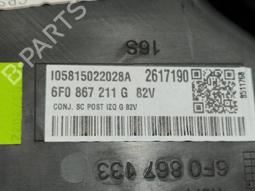 Rear left panel SEAT IBIZA V (KJ1, KJG) 1.0 TSI | BP16517175C60