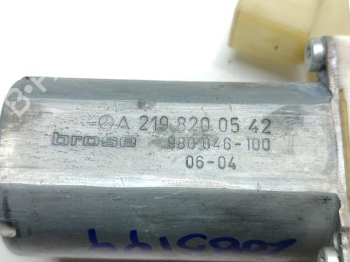 Left rear window motor MERCEDES-BENZ CLS (C219)  | BP17637758E23 