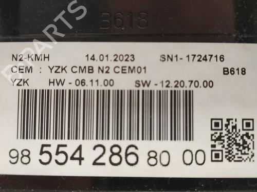 Instrument cluster CITROËN C3 III (SX)  | BP29721009C47 