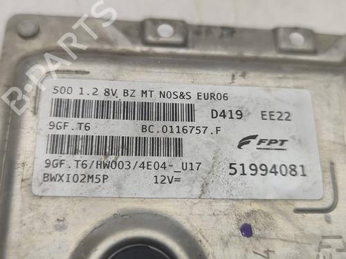 Engine control unit (ECU) FIAT 500 (312_)  | BP27190472M57 