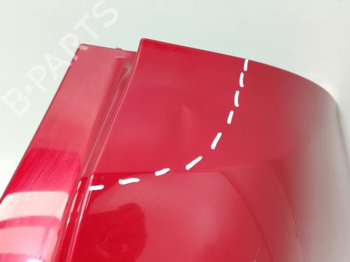 Rear bumper PEUGEOT 2008 I (CU_) 1.6 VTi | BP17862750C8