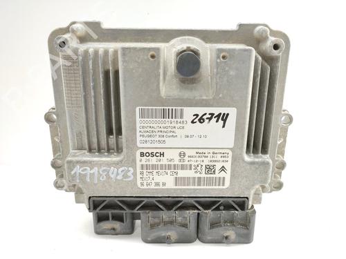 Used Engine control unit (ECU) PEUGEOT 308 I (4A_, 4C_) [2007-2016]  16510969