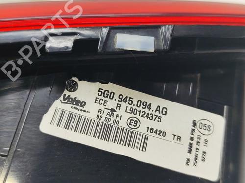 Right tailgate light VW GOLF VII (5G1, BQ1, BE1, BE2)  | BP25890787C80 