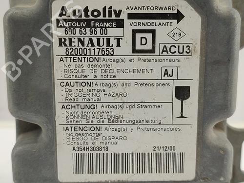 ECU airbags RENAULT MEGANE I (BA0/1_) 1.4 16V (BA0D, BA1H, BA0W, BA10) | BP16504710M53 