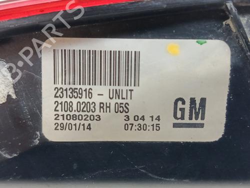Right tailgate light OPEL INSIGNIA A (G09) | BP31979841C80