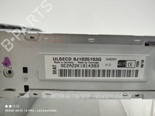 Radio SEAT IBIZA IV (6J5, 6P1)  | BP17806410E6 