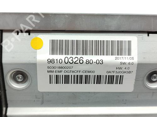 Display monitor PEUGEOT 3008 II SUV (MC_, MR_, MJ_, M4_) 1.2 THP/ PureTech 130 (MRHNSM, MRHNSU, MRHNSJ, MRHNYW,... | BP29491232C48 