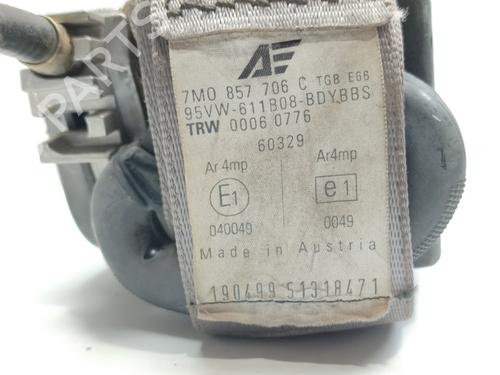 Front right seatbelt VW SHARAN (7M8, 7M9, 7M6) 1.9 TDI | BP16507207I25 