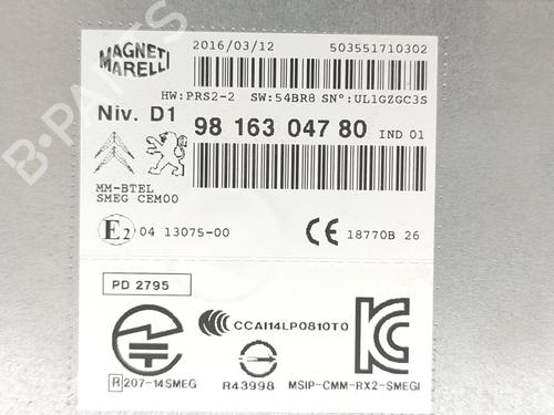 Electronic module CITROËN C4 Picasso II  | BP27983540M83 
