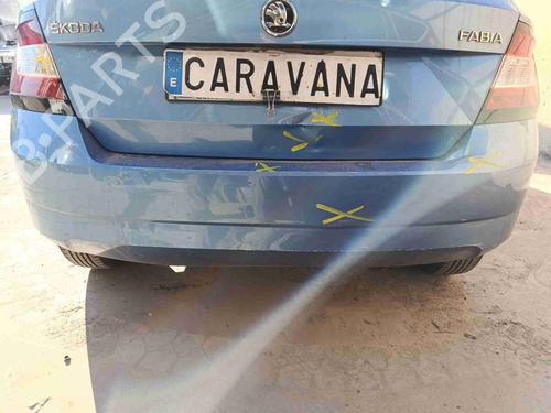 Used Rear bumper Rear bumper SKODA FABIA III (NJ3) 1.2 TSI (90 hp) 40237137 40237137