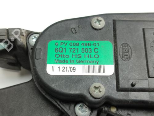 Pedal VW POLO V (6R1, 6C1) 1.4 (6R1) | BP17607700I4 