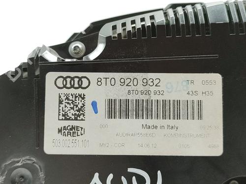 Instrument cluster AUDI A5 Sportback (8TA) 3.0 TDI quattro | BP27206375C47 