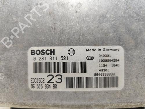 Engine control unit (ECU) CITROËN XSARA PICASSO (N68) 1.6 HDi | BP25793241M57 
