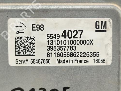 Engine control unit (ECU) OPEL ASTRA K (B16) 1.6 CDTi (68) | BP16511260M57 