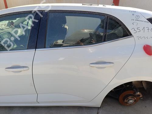 Used Left rear door RENAULT MEGANE IV Hatchback (B9A/M/N_) 1.5 dCi 110 (B9A3) (110 hp) 29076862
