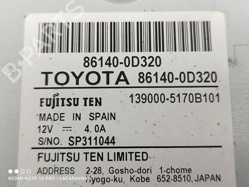 Electronic module TOYOTA YARIS (_P13_)  | BP26275407M83 