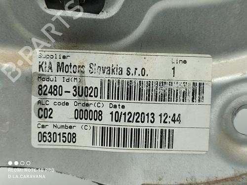 Front right window mechanism KIA SPORTAGE III (SL) 1.7 CRDi | BP16728190C23 