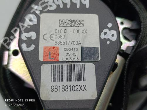 Airbag Kit CITROËN C3 III Van (SX_, SY_)  | BP22746729C86 