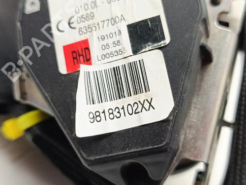 Front left seatbelt CITROËN C3 III (SX) 1.2 PURETECH 82 | BP33660331I26 - Image 3