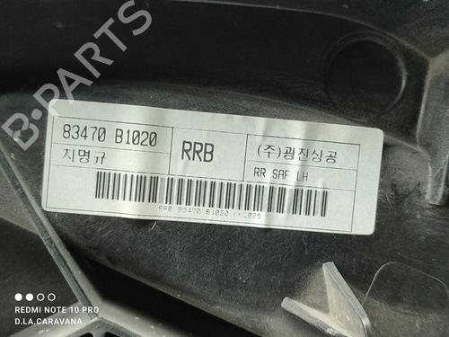 Rear left window mechanism HYUNDAI GENESIS (DH) 3.8 GDI 4WD | BP16719569C24 