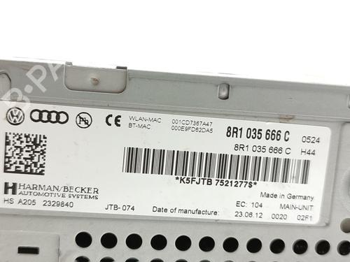 Electronic module AUDI A5 Sportback (8TA) 3.0 TDI quattro | BP27180734M83 