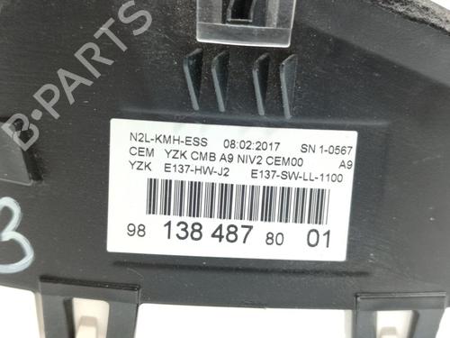 Instrument cluster PEUGEOT 208 I (CA_, CC_) 1.2 VTI 82 | BP17029933C47 