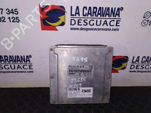 Used Engine control unit (ECU) MERCEDES-BENZ C-CLASS (W203) C 270 CDI (203.016) (170 hp) 16505128