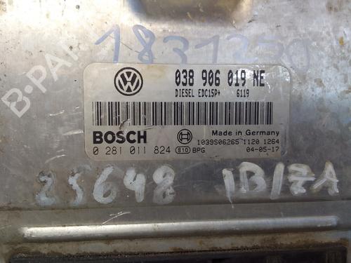Engine control unit (ECU) SEAT IBIZA III (6L1)  | BP16509043M57 