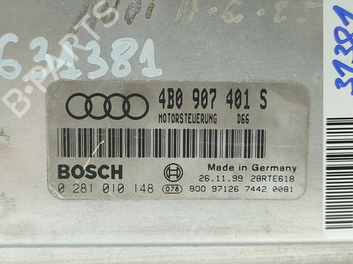 Engine control unit (ECU) AUDI A6 C5 (4B2) 2.5 TDI | BP16514196M57 