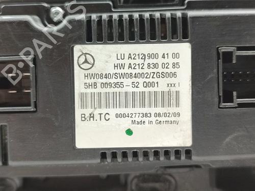 Climate control MERCEDES-BENZ E-CLASS Coupe (C207) E 350 CDI (207.322) | BP28584312I5 