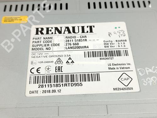 Display monitor DACIA LODGY (JS_)  | BP29491229C48 