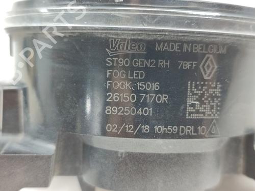 Right front fog light RENAULT CAPTUR I (J5_, H5_) | BP30471756C31
