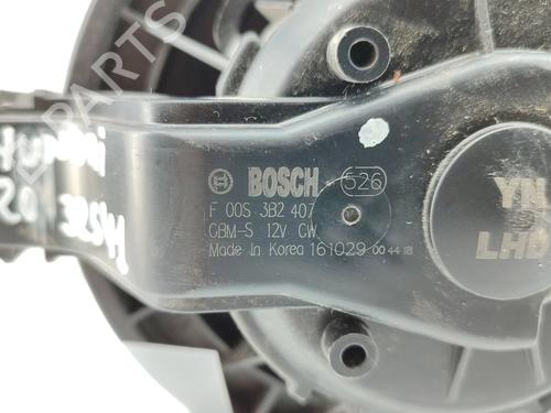 Heater blower motor HYUNDAI ix20 (JC) 1.6 CRDI | BP16515680M62 