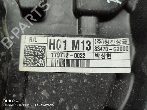 Rear left window mechanism HYUNDAI IONIQ (AE) 1.6 GDI Hybrid | BP17766523C24 