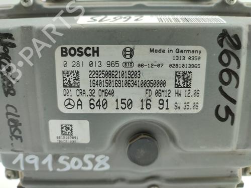 Engine control unit (ECU) MERCEDES-BENZ A-CLASS (W169) A 180 CDI (169.007, 169.307) | BP16510795M57 