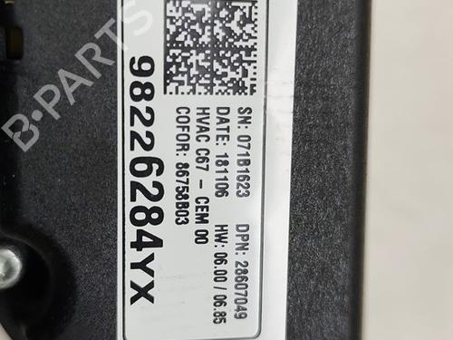 AC Styreenhet / Manøvreringsenhet OPEL CROSSLAND X / CROSSLAND (P17, P2QO) 1.2 (75) | BP26696160I5 