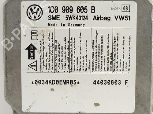 Kollisjonspute styreenhet VW PASSAT B5.5 Variant (3B6) 1.9 TDI (130 hp) 28314525